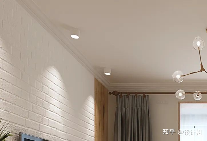 客厅不吊顶，怎么装修好看？