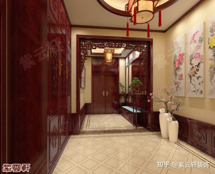 唯美中式古典装修效果图，你心动了吗？