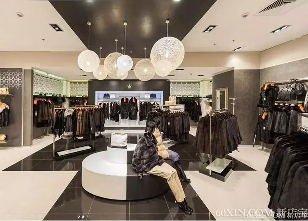 微店女装店铺装修图片_女装实体店装修_女装店装修