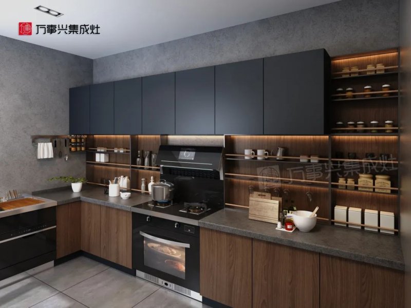 小厨房装修_小u型厨房装修效果图_小户型开放式厨房装修效果图