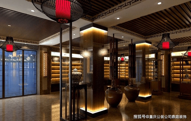 茶楼会所的装修_中式茶楼装修_茶楼装修
