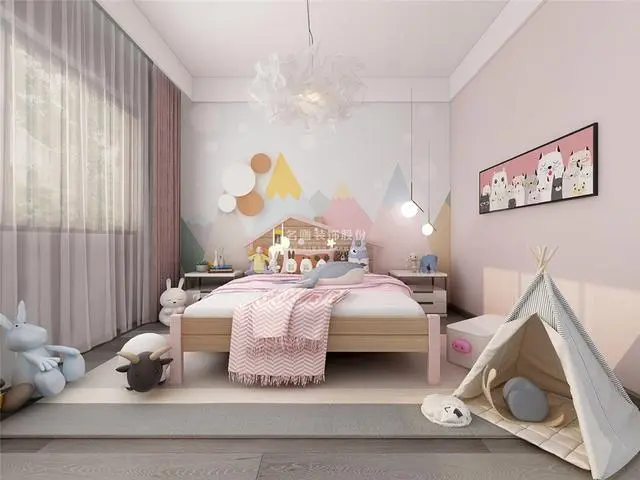 小孩房间如何装修_小孩房间装修效果图_小孩房间装修效果图