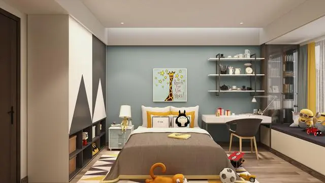 小孩房间如何装修_小孩房间装修效果图_小孩房间装修效果图