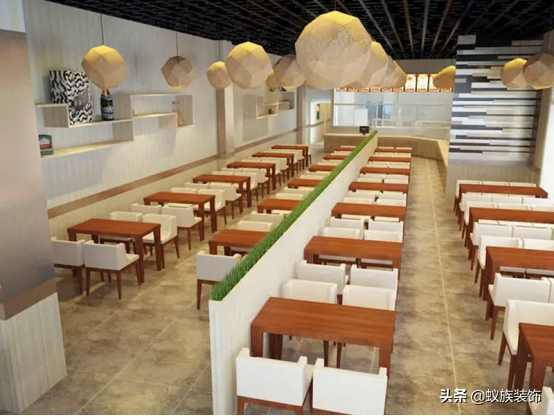 武汉茶楼餐厅酒店别墅店面ktv写字楼装饰装修设计公_小店面餐厅装修效果图_餐厅店面装修