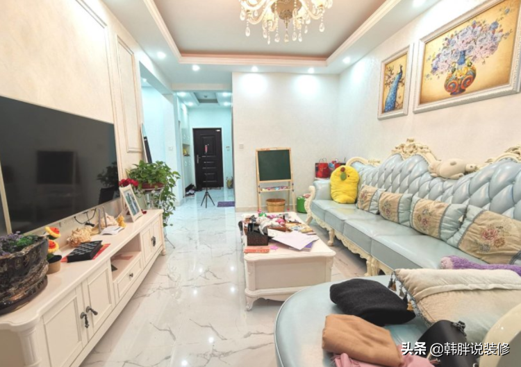 去朋友家做客，晒晒她家的90㎡简约装修，硬装12万也特别温馨舒适