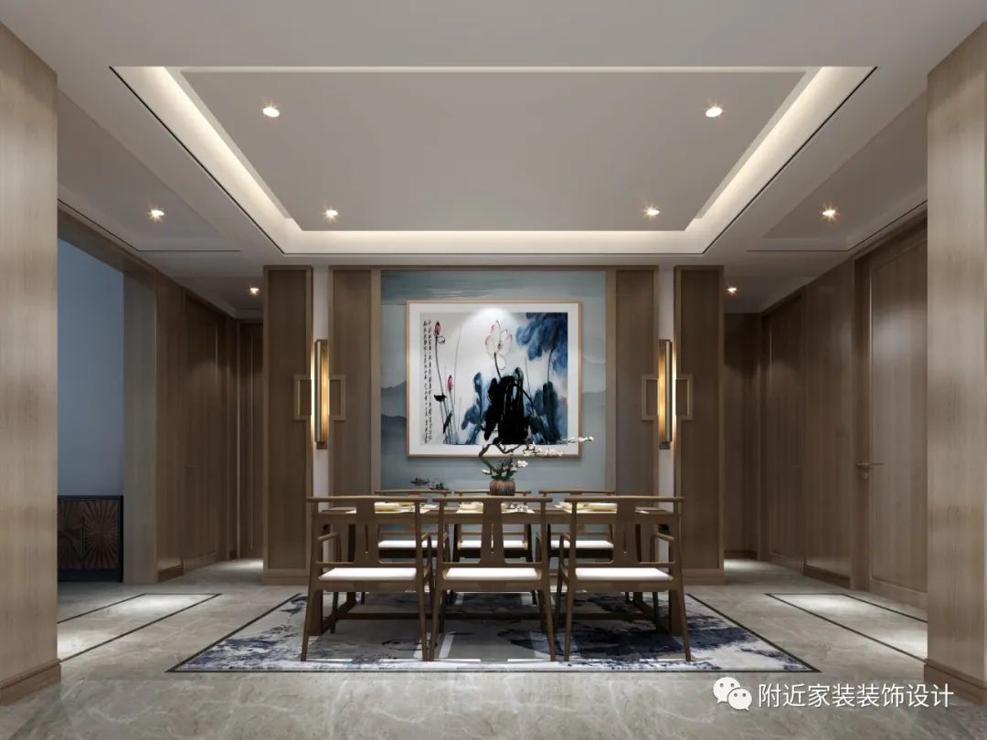 茶店装修_抛光砖装修效果样板图_茶店装修效果图