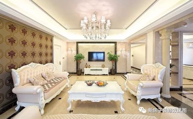 客厅天花板装修效果图_房间装修效天花板果图_客厅天花板装修效果图