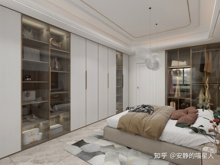 卧室壁柜装修施工图_卧室壁柜图大全_卧室壁柜装修效果图