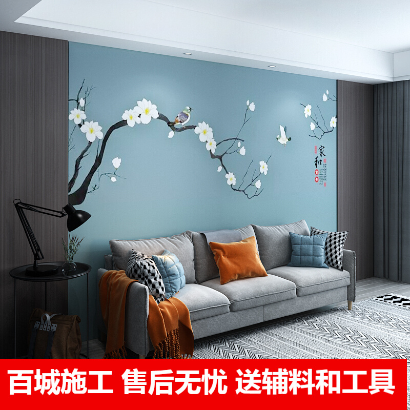 装修壁纸_装修壁纸安装视频_家居壁纸装修效果图