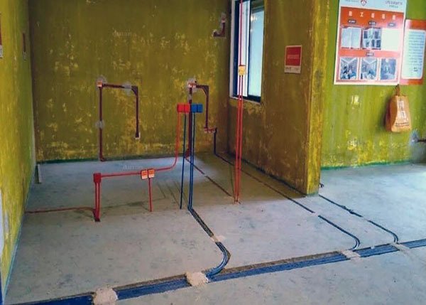 房屋水电装修走线图_装修水电走顶还是走地_房屋水电装修