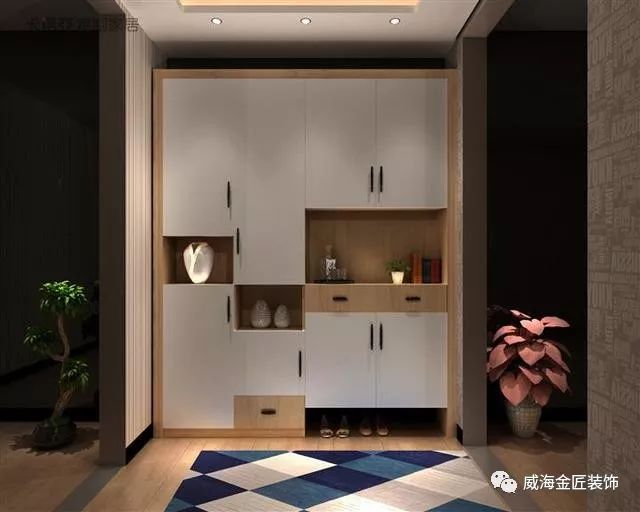 鞋柜装修效果图_入门鞋柜装修效果图片_门口鞋柜装修效果图片
