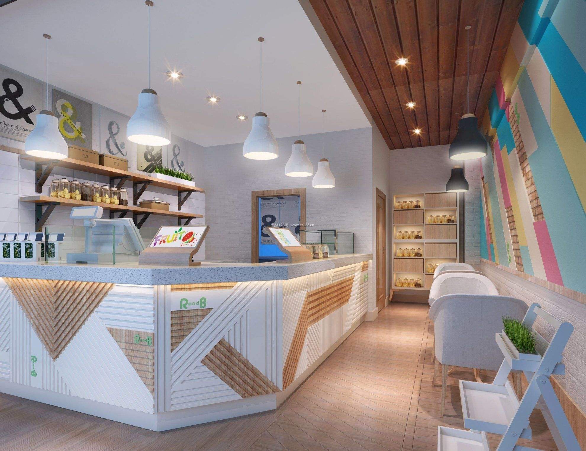 奶茶鸡排店装修效果图_奶茶加盟店装修5万值吗_奶茶店装修