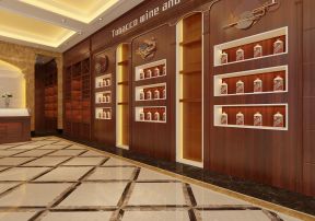 烟酒店装修_电子烟实体店装修_烟茶酒店高档装修图片