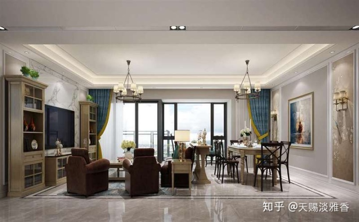 美式复古装修效果图片_美式装修效果图_美式装修效果图片