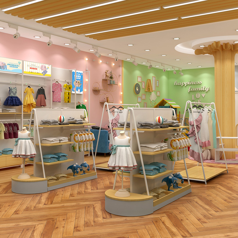 母婴店装修效果图_40平母婴店装修效果图_大型母婴店装修