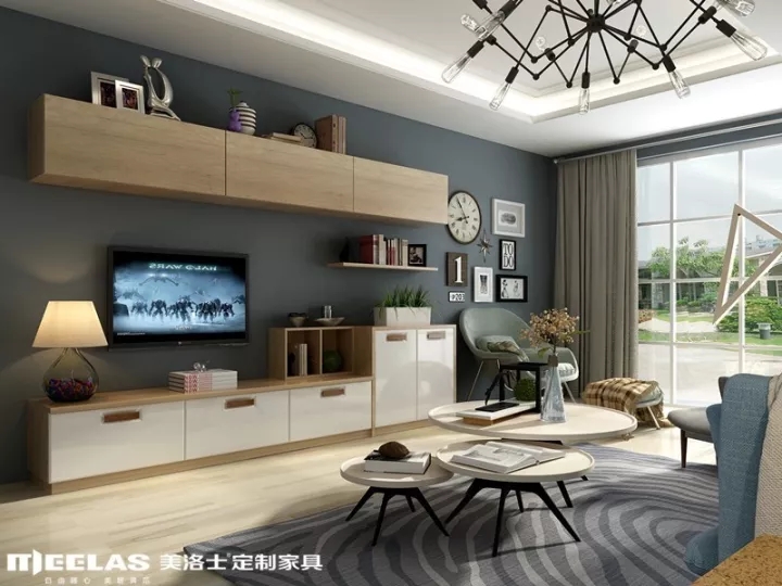 二元店装修样板图_装修样板间效果图_小户型装修样板图