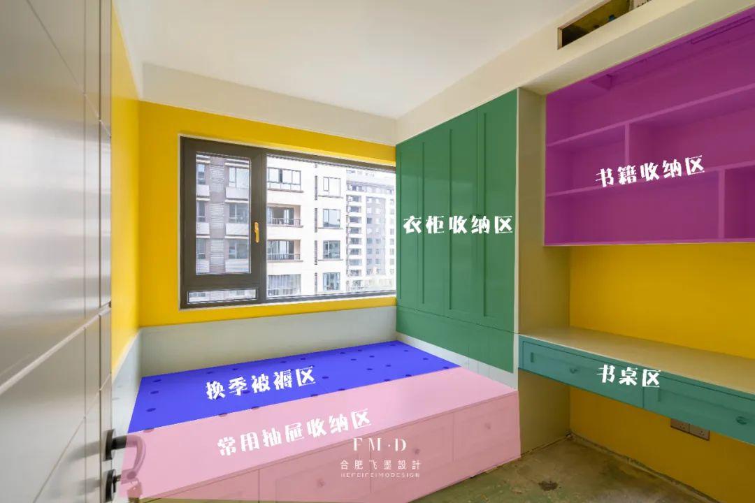 高低床儿童房装修效果图_高低床装修效果图_我爱我家儿童高低床