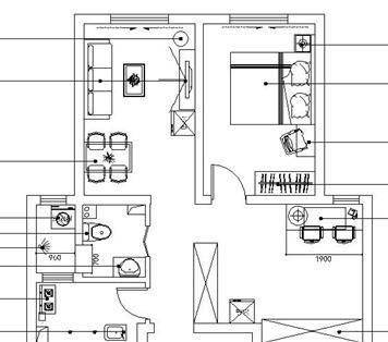 二室一厅装修效果图_五一广场林业宿舍 3室1厅 简单装修 朝南北 次卧_80平3室1厅小户型装修效果图