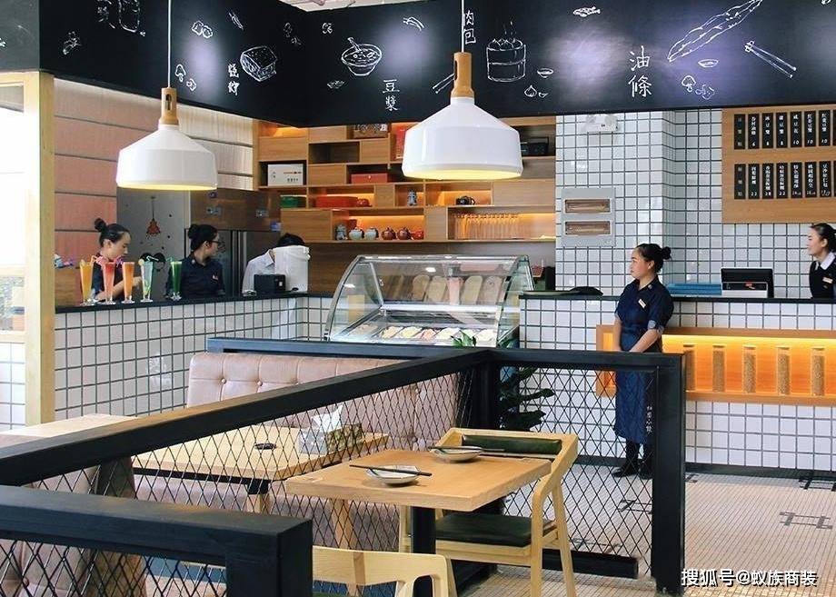 早餐店装修效果图_个性早餐店装修效果图_早餐店装修图片