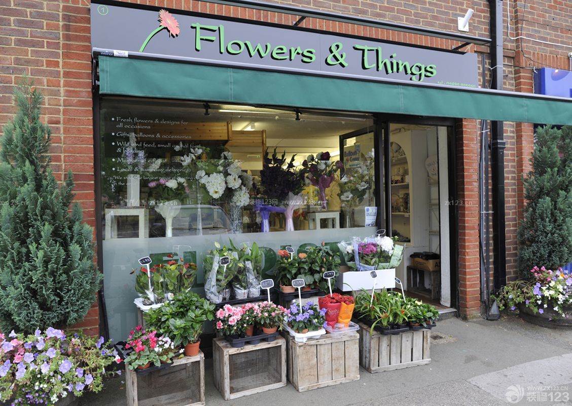 花店的装修_合肥花店装修_花店装修效果图