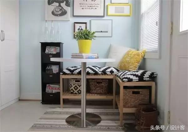 小户型客厅餐厅隔断装修效果图_小户型厨房餐厅一体装修效果图_小餐厅装修效果图