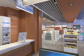 药店店面装修 药店设计 药店设计装修