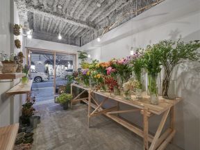 小花店装修效果图 小花店
