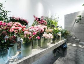 鲜花店门面装修效果图 鲜花店装修效果图大全 鲜花店装修效果图