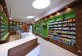 药店门面装修效果图 药店装修效果